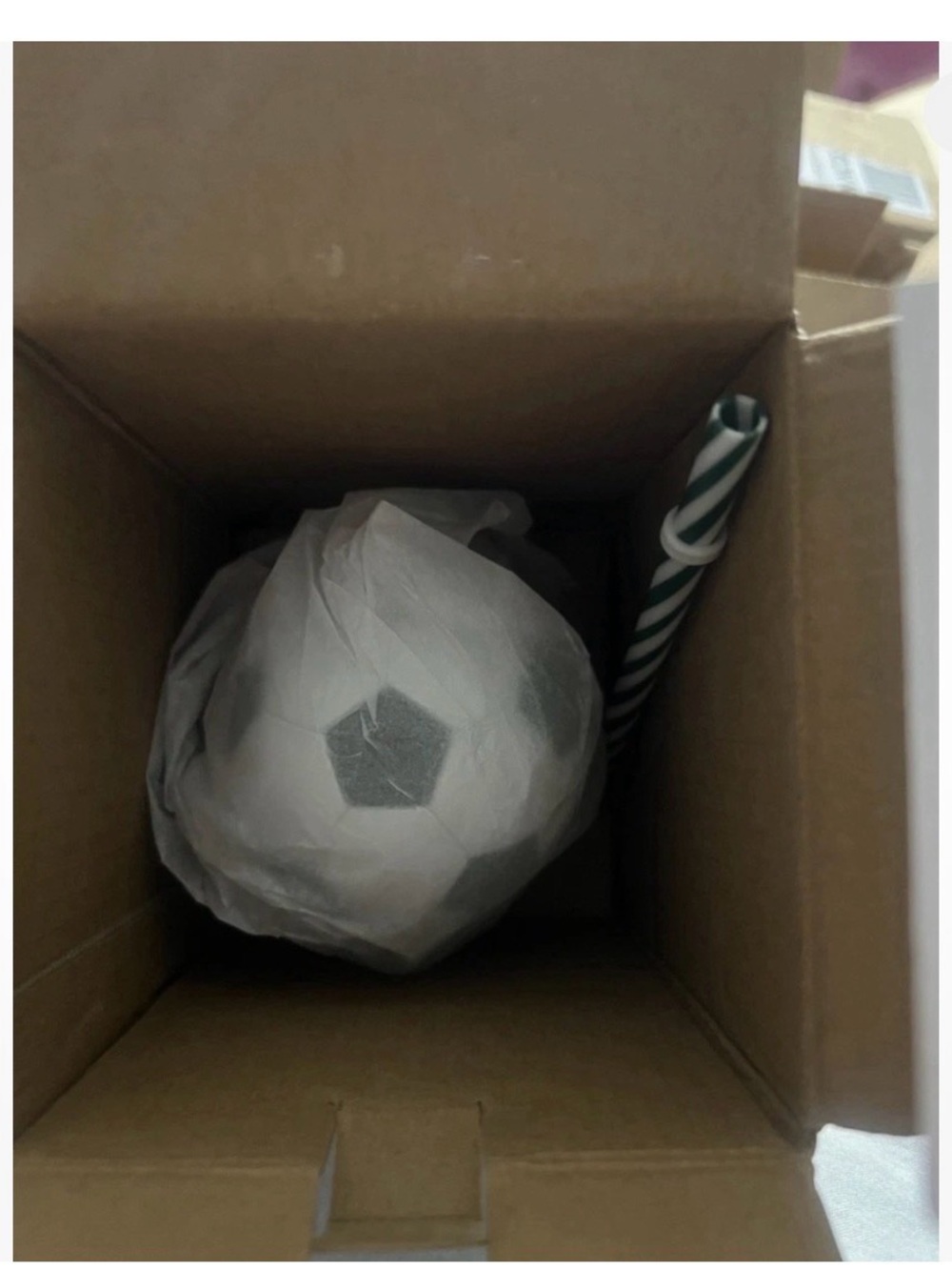 Starbucks FIFA Soccer Bearista Glass cup NIB RESERVE MEMBER ONLY - Picture 9 of 10